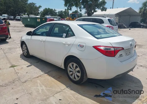 2014 Toyota Corolla Le from USA, damaged, VIN 2T1BURHE6EC018498